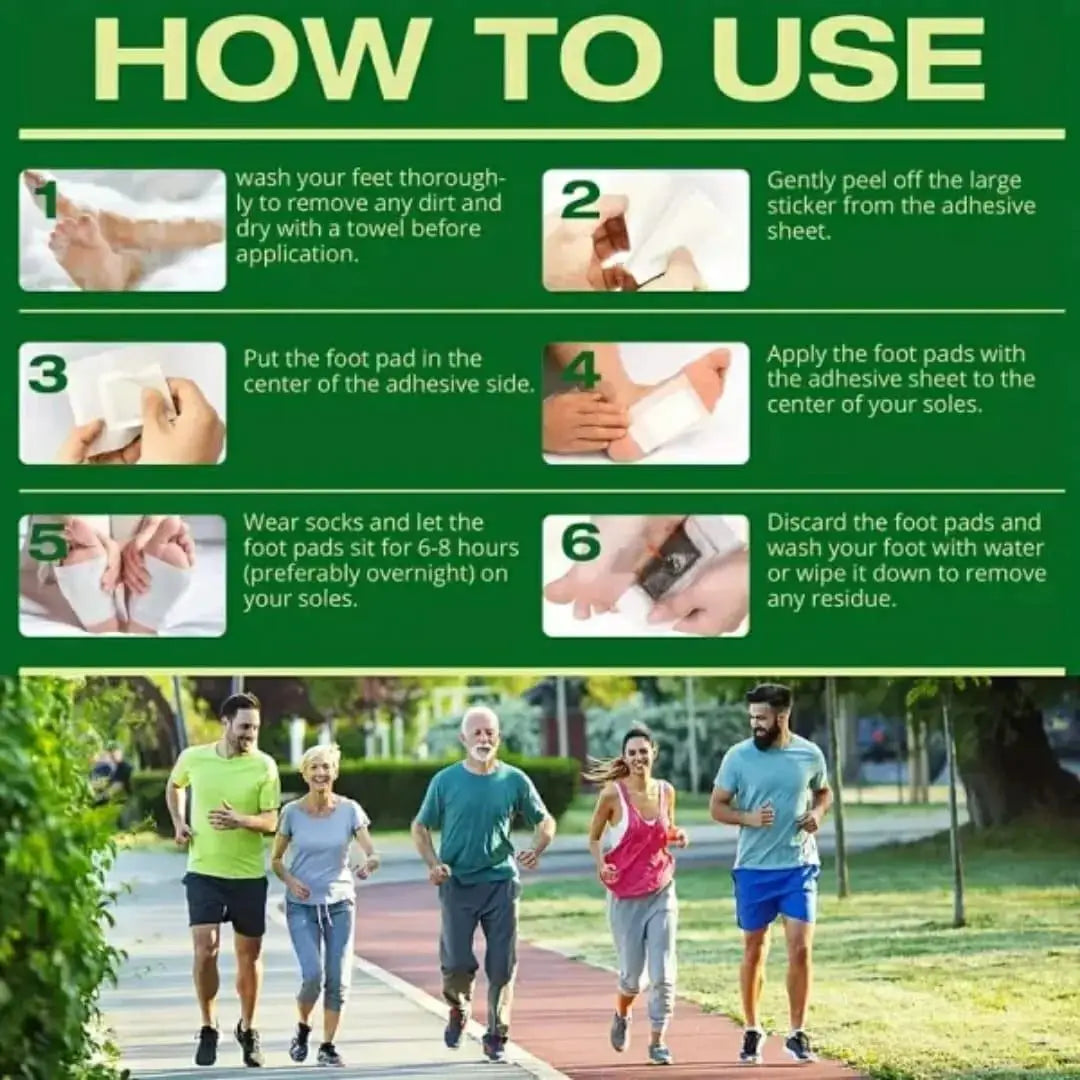 Breathable And Hypoallergenic Materials For Sensitive Skin Foot Patch