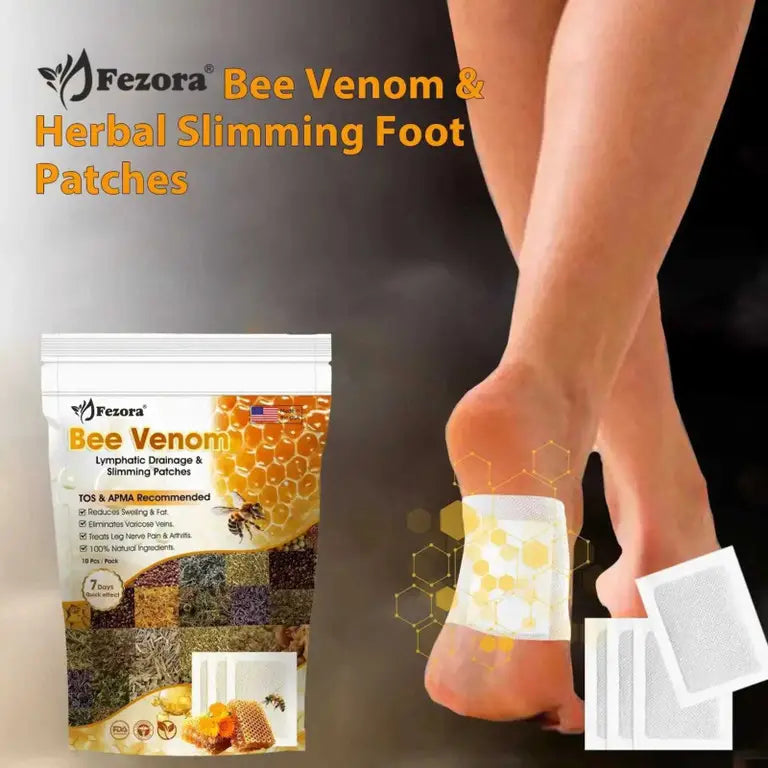 Bee Venom Detoxing Foot Patch, Pack Of 10